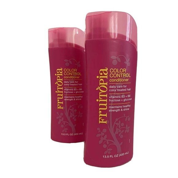 Fruitopia Other - Lot of 2 Fruitopia Color Control Daily Conditioner 13.5 Ounces Vitamins B3 B6